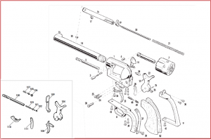 Cimarron Pietta Parts Blued